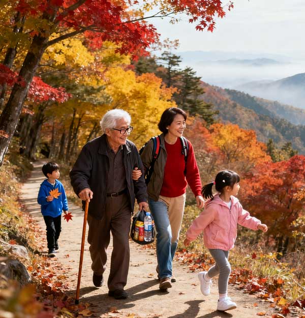 重陽節(jié)登高望遠